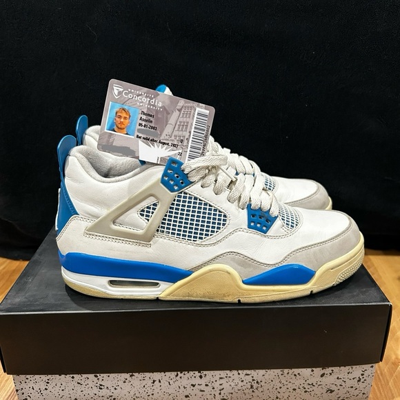 Jordan 4 Military Blue (2012) - Picture 3 of 5